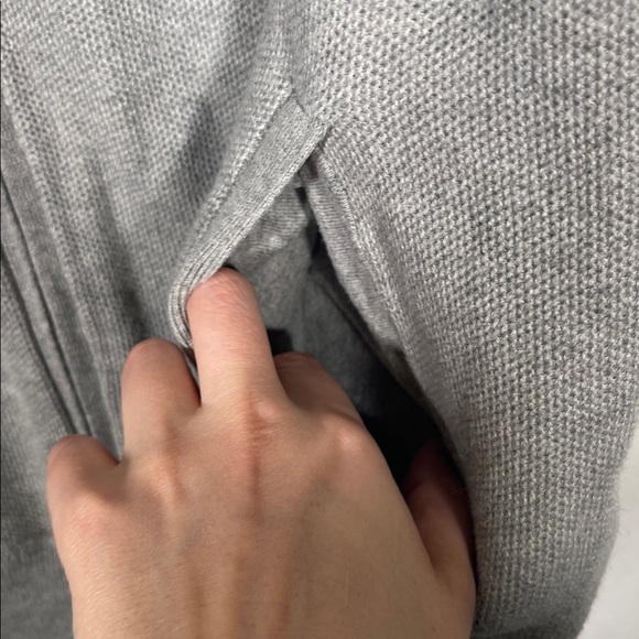 POLO RALPH LAUREN MENS PIMA COTTON GRAY FULL ZIP SWEATER VEST MEDIUM - Picture 4 of 6